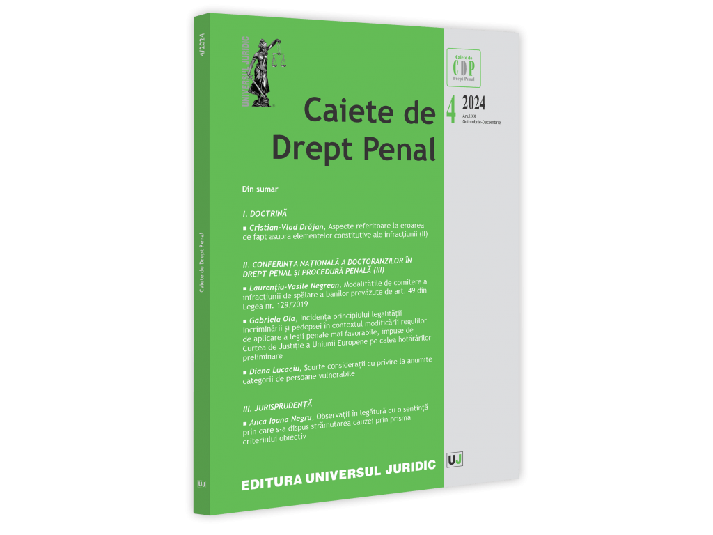 					View No. 4 (2024): Criminal Law Writings
				